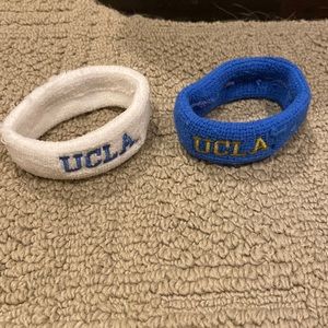 2 pack UCLA player issued sweatbands